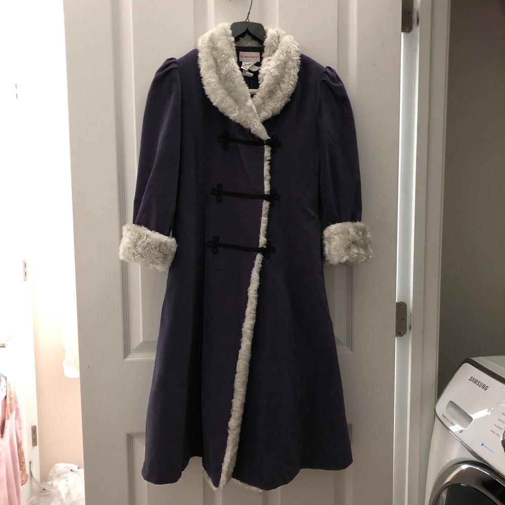 American Girl Holiday Coat **PLUS matching coat for doll**